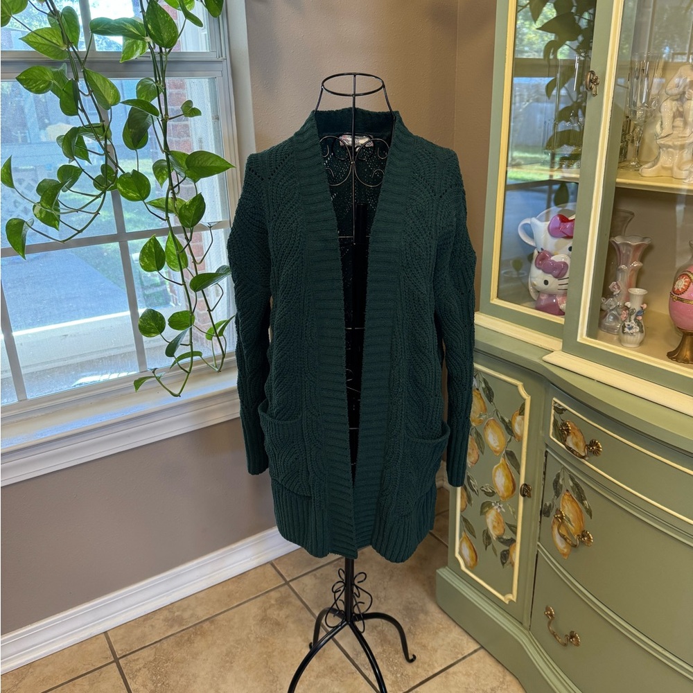 Emerald Green Cardigan